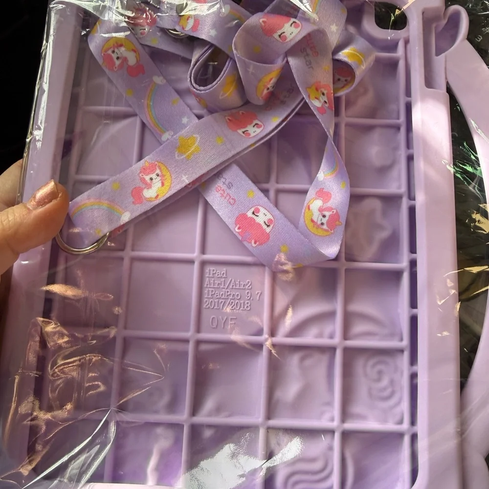 unicorn purple iPad 5th/6th Generation Case iPad Air 1st/2nd Gen 9.7